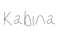 Kabina Font Image
