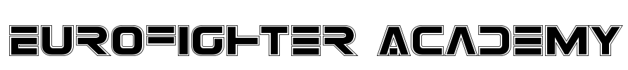 Eurofighter Academy Font Image