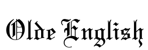 Olde English
