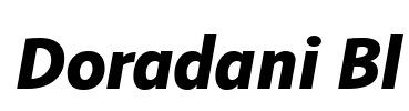 Doradani Bl Font Image
