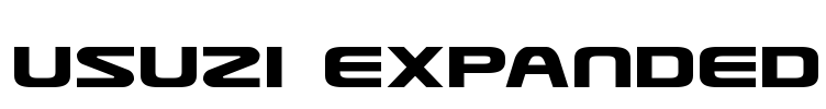 Usuzi Expanded Font Image