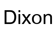 Dixon Font Image