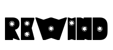 Rewind Font Image