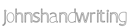 johnshandwriting