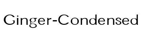 Ginger-Condensed