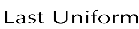 Last Uniform Font Image