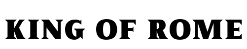 King of Rome Font Image