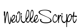 NevilleScript Font Image