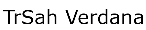 TrSah Verdana