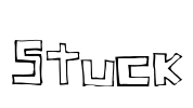 Stuck Font Image