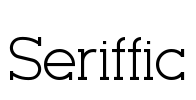 Seriffic Font Image