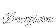 Prescriptivism