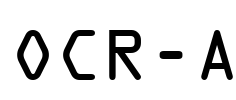 OCR-A