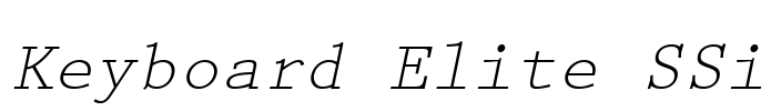 Keyboard Elite SSi