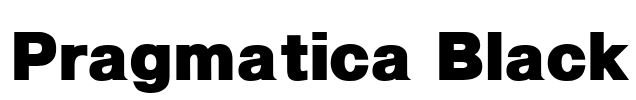 Pragmatica Black