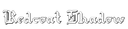 Redcoat Shadow Font Image