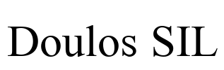 Doulos SIL Font Image