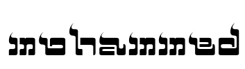 mohammed Font Image