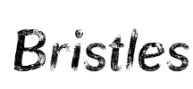 Bristles Font Image