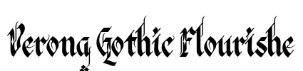 Verona Gothic Flourishe