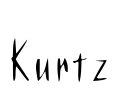 Kurtz Font Image
