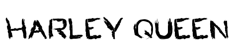 HARLEY QUEEN Font Image