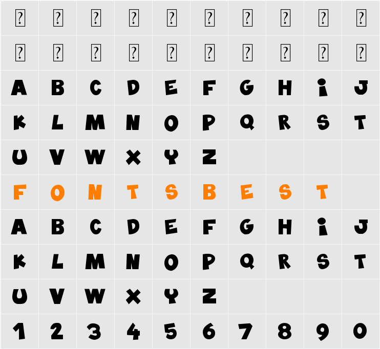BlablaHawk Character Map