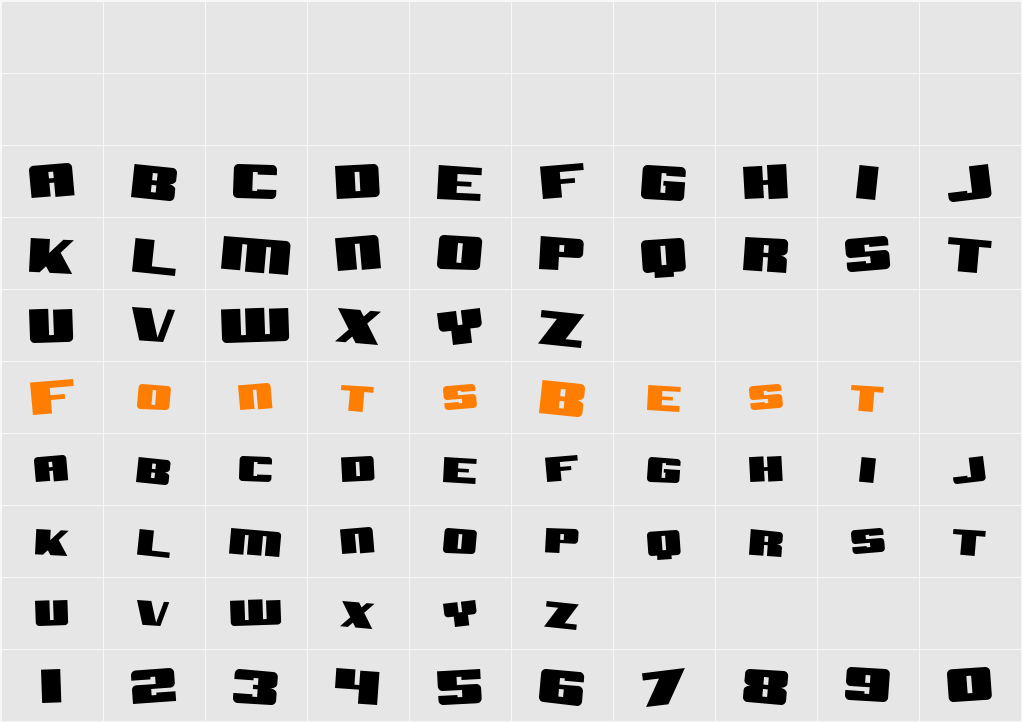 SF Aftershock Debris Solid Character Map