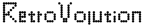 RetroVolution Font Image