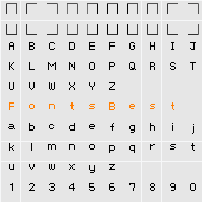 nontoxic_ang_3 Character Map