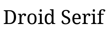 Droid Serif
