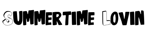 Summertime Lovin Font Image