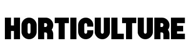 Horticulture