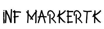 INF MarkerTK Font Image