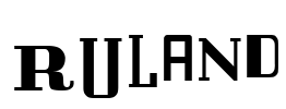 RULAND Font Image