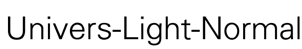 Univers-Light-Normal