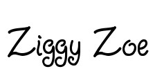 Ziggy Zoe Font Image