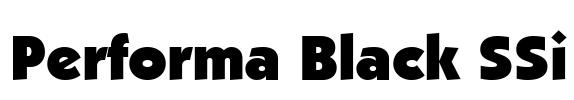 Performa Black SSi