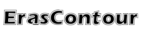 ErasContour Font Image