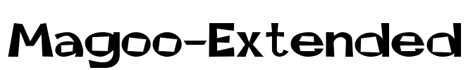 Magoo-Extended Font Image