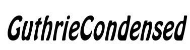 GuthrieCondensed