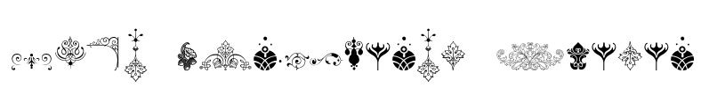Soft Ornaments Eleven Font Image