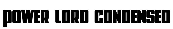 Power Lord Condensed