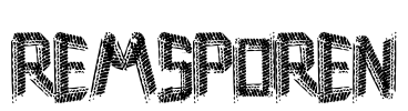 Remsporen Font Image