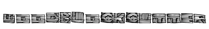 WoodblockCutter Font Image