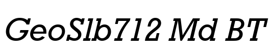 GeoSlb712 Md BT