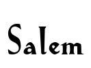 Salem Font Image