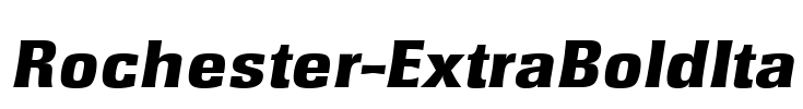 Rochester-ExtraBoldIta