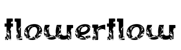 FLOWERFLOW Font Image