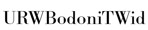 URWBodoniTWid